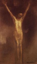 Eugene Carriere Crucifixion Sweden oil painting art